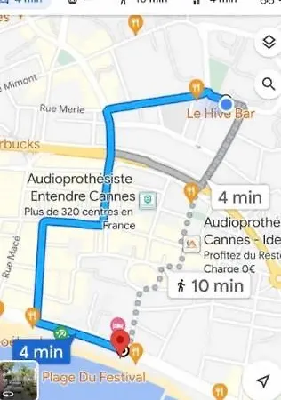 Duplex Croisette Festival 5 Et 6 Voyageurs *